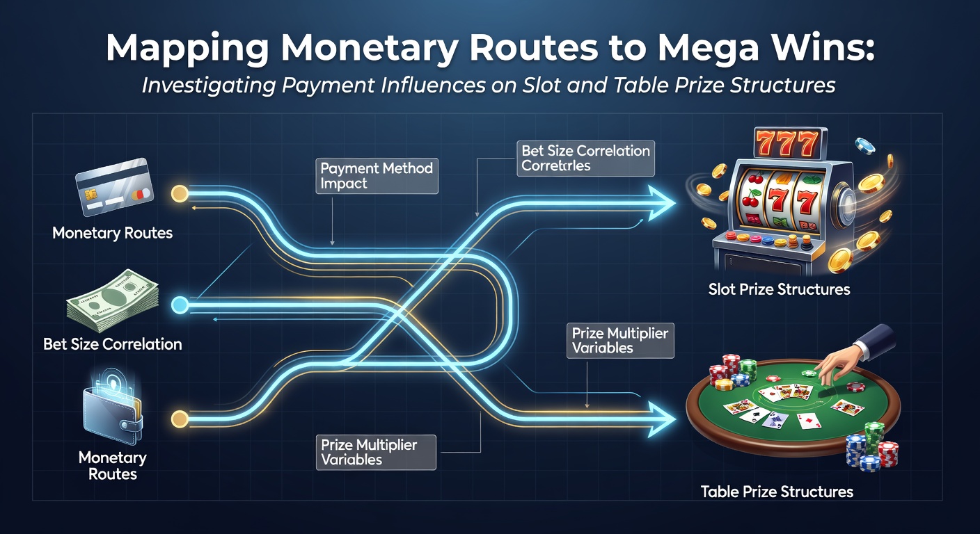 Illustration of payment pathways connecting deposits to slot and table game prize distributions in casino environments